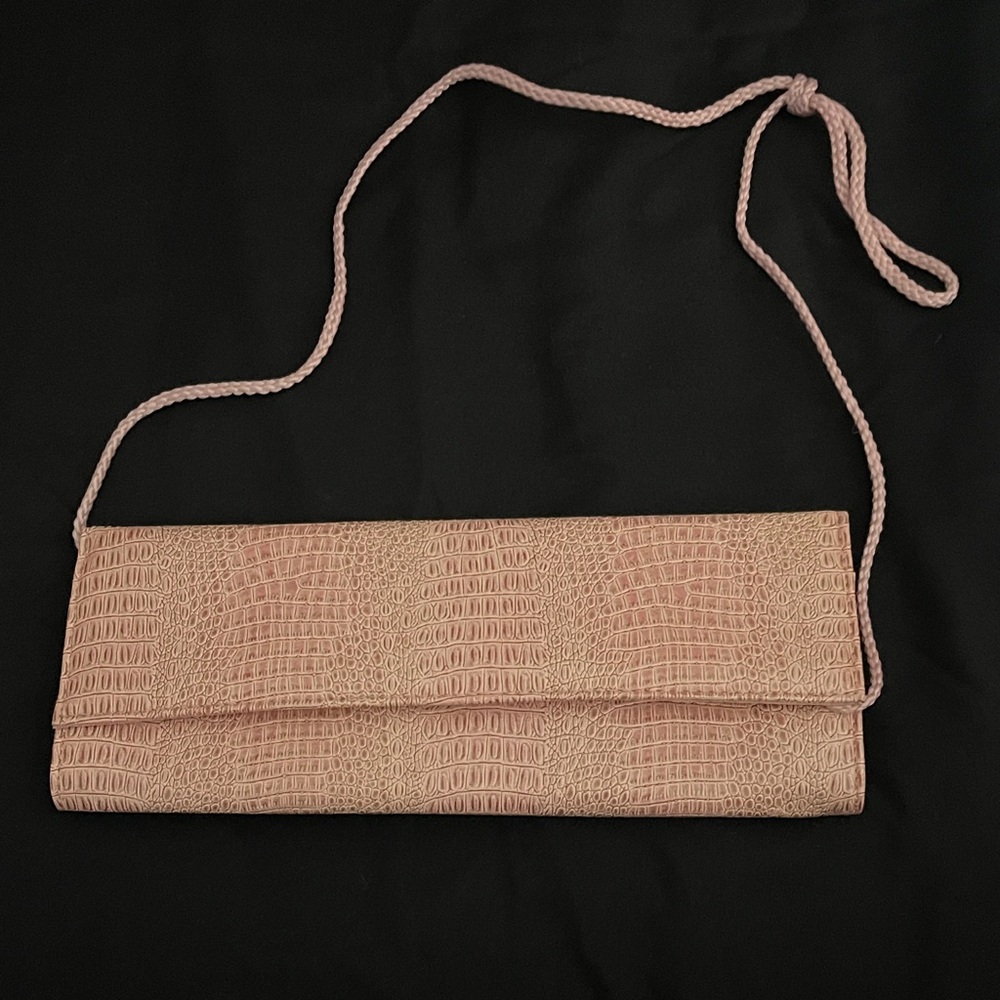 Elegant Pink Clutch Bag